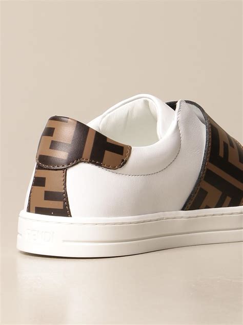 fendi slip on tennis shoes|Men's Luxury Sneakers & Low.